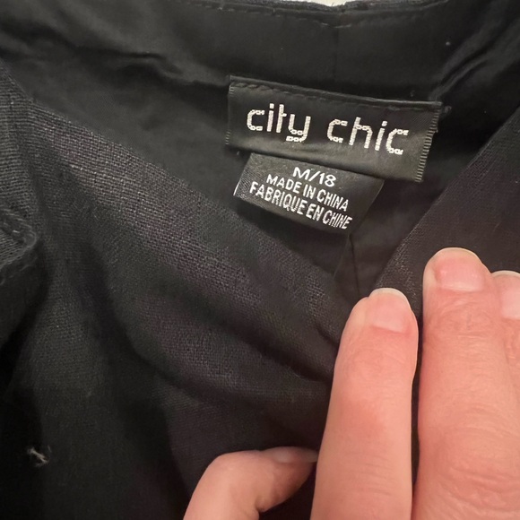 NWT frill midi little black dress. - Picture 2 of 7